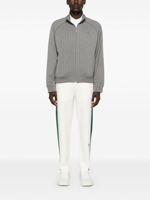 pinstripe sweatshirt