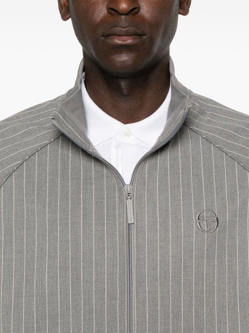 pinstripe sweatshirt