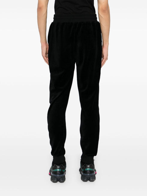 velvet track pants