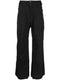 straight-leg ski trousers