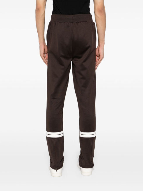 embroidered-logo track pants