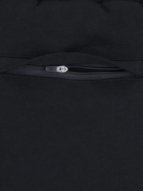 logo-print track shorts