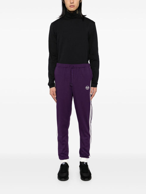 tape detail track pants