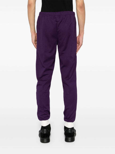 tape detail track pants