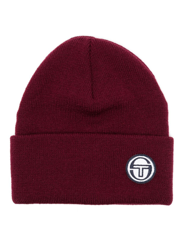 logo-embroidered beanie