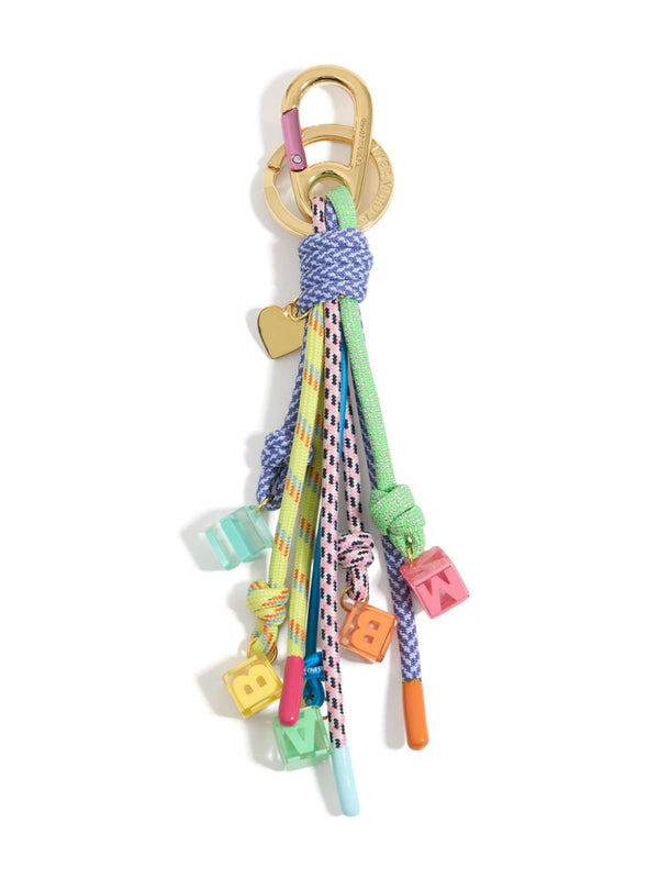 logo-plaque keychain