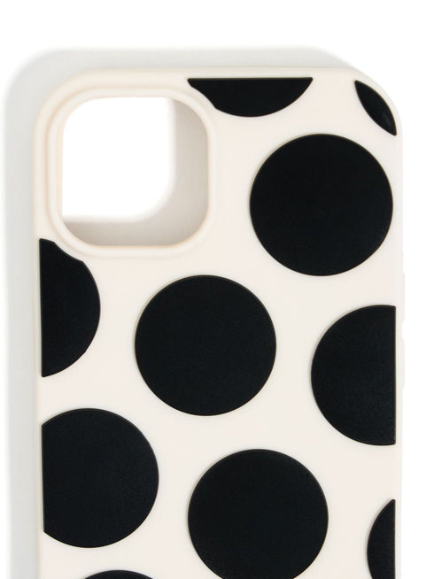 polka-dot iPhone 15 Pro Max case