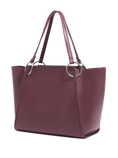 duża skórzana torba typu tote