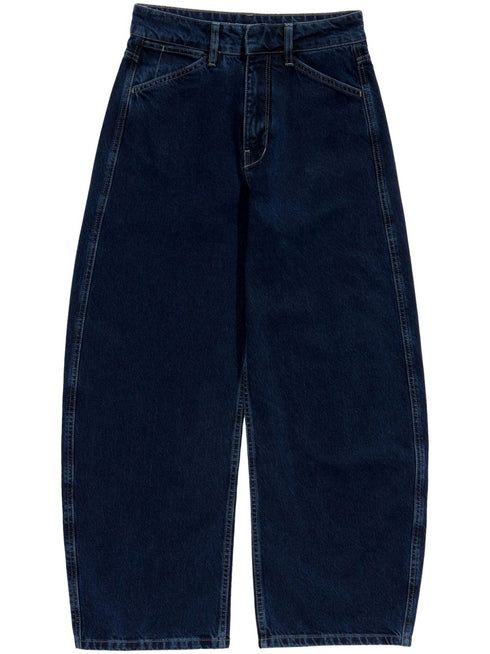 Barrel wide-leg jeans