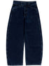 Barrel wide-leg jeans