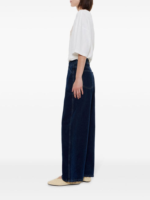 Barrel wide-leg jeans