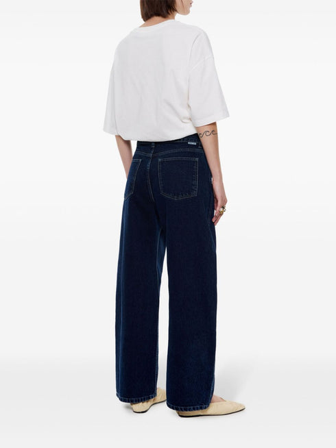 Barrel wide-leg jeans