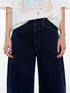 Barrel wide-leg jeans