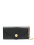 envelope leather clutch bag