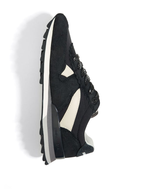 glitter-detail sneakers