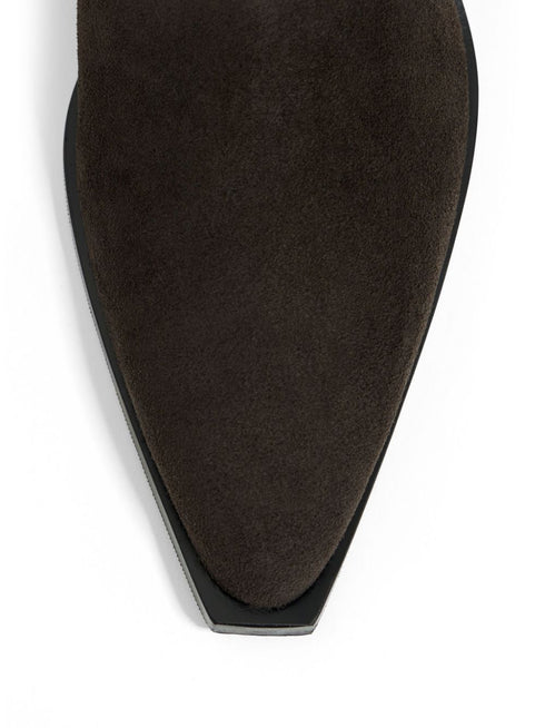 skórzane kowbojskie buty