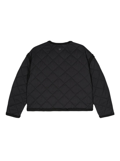 drop-shoulder padded jacket