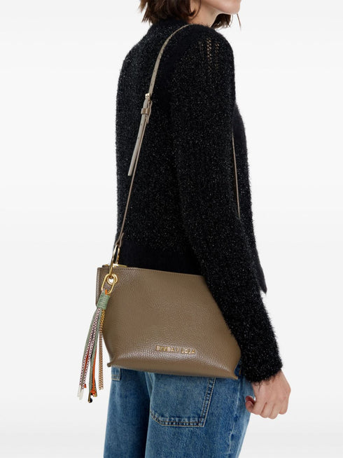 średnia torba typu crossbody trapez