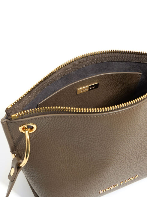 średnia torba typu crossbody trapez