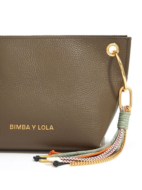 średnia torba typu crossbody trapez