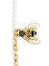 naszyjnik z zawieszką w kształcie pszczoły