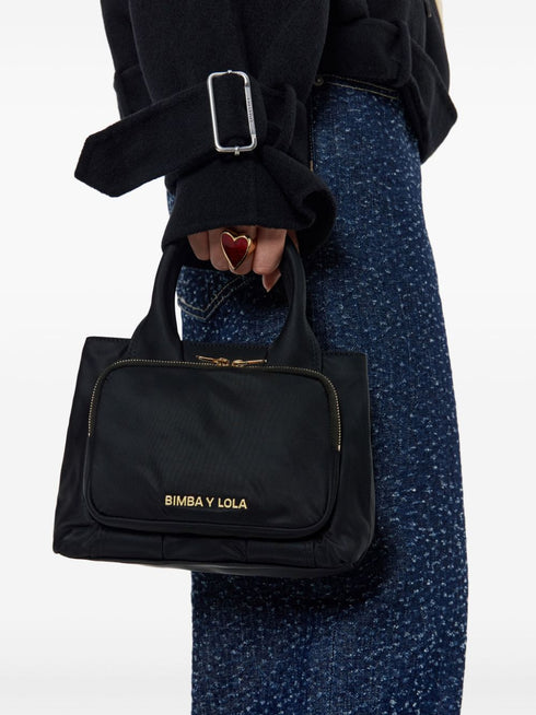 small zip-pocket tote bag