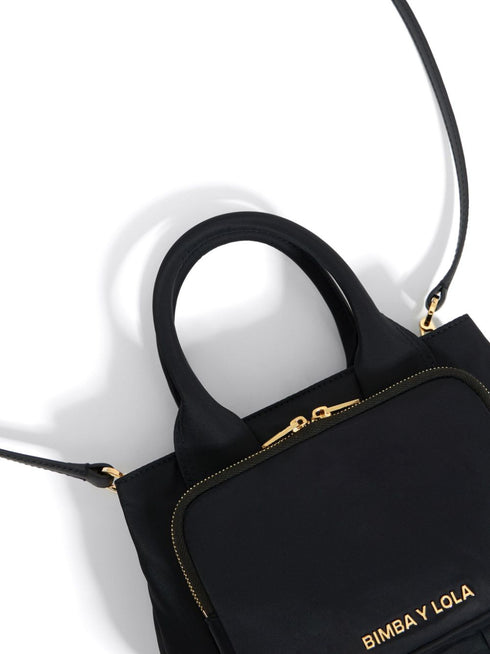 small zip-pocket tote bag