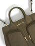 large zip-pocket tote bag
