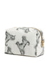 large Greyhound-print makeup bag