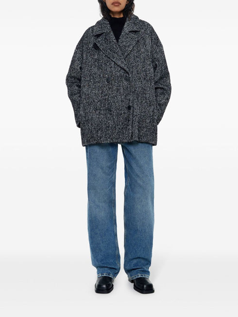 herringbone tailored jacket