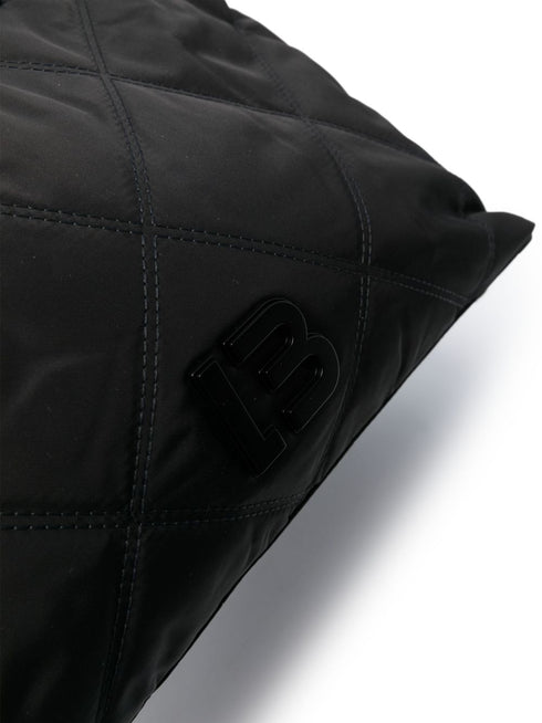 large quilted shoulder bag