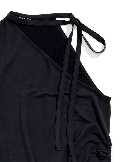 crystal-embellished top