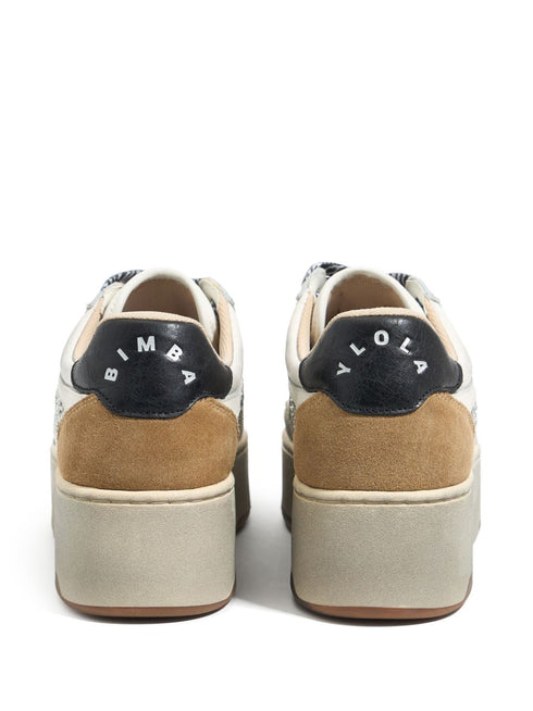 Cupsole platform sneakers