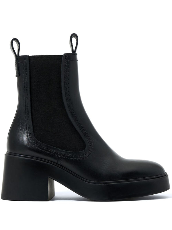 leather Chelsea boots