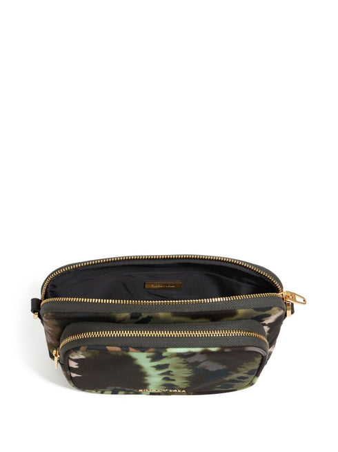 abstract-pattern crossbody bag