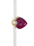 heart and pearls necklace