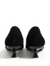45mm suede pumps