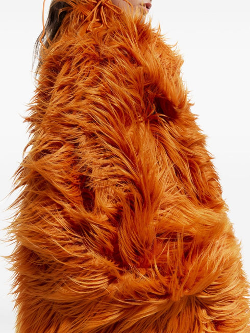 x Palomo faux-fur maxi coat