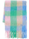 checked brushed scarf