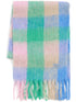 checked brushed scarf