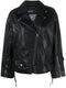 leather biker jacket