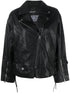 leather biker jacket