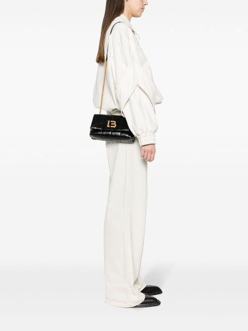 small leather flap bag