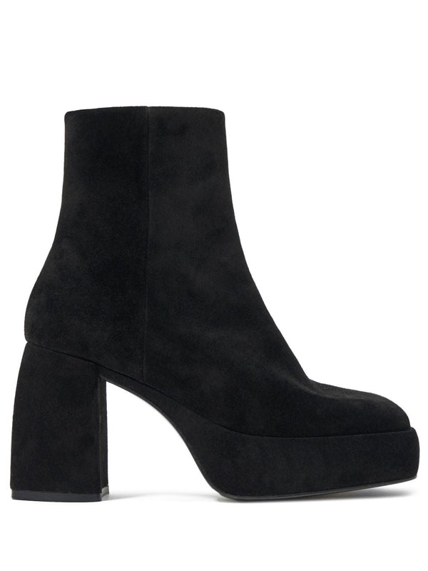 95mm suede ankle boots