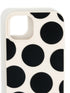 polka-dot iPhone 15 Pro case