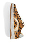leopard-print leather sneakers