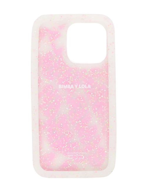 logo-embossed iPhone 14 Pro case