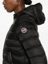logo-appliqué puffer jacket