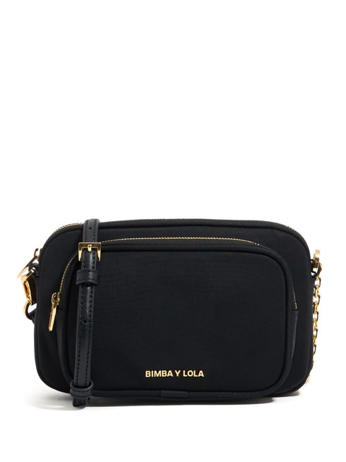 logo-lettering crossbody bag