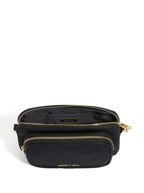 logo-lettering crossbody bag